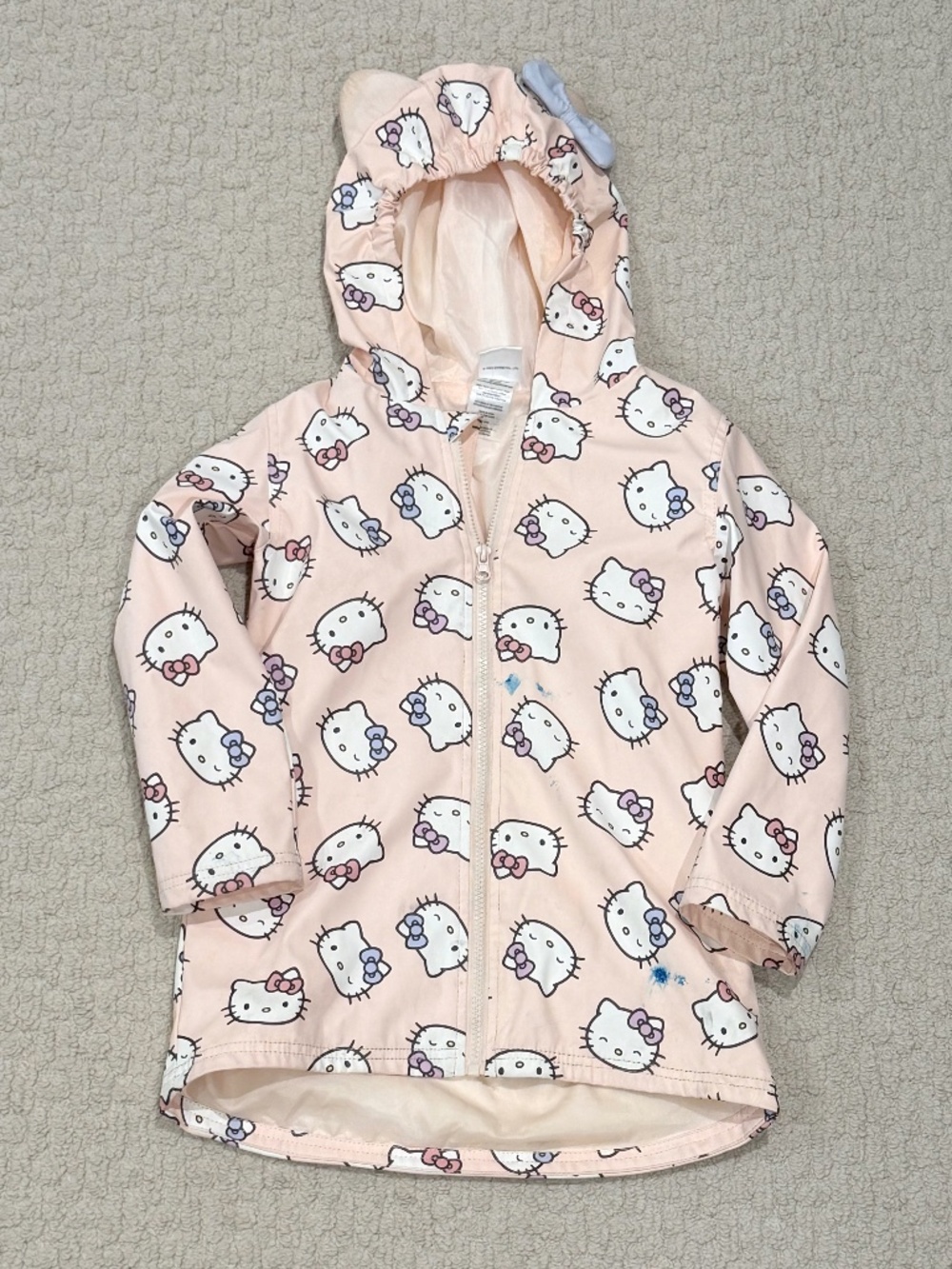 Kids Hello Kitty Raincoat Size 6